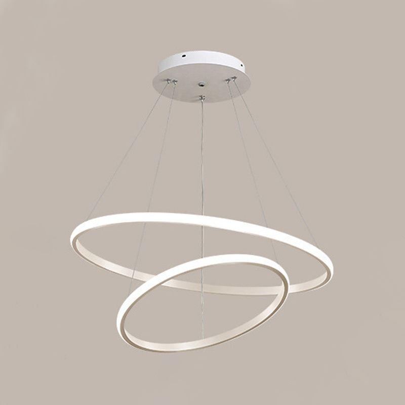 Apparecchi di illuminazione a sospensione in metallo multi -luci suona lampada lampadario in stile moderno