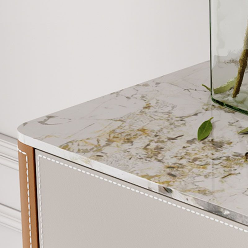 15.6-inch Width Glam Dresser Stone Storage Chest with 2/3/4 Drawers