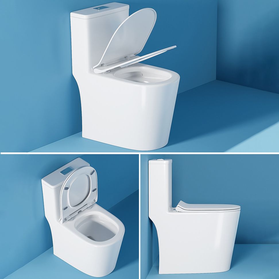 Porcelain Modern Urine Toilet Floor Mounted All-In-One Flush Toilet