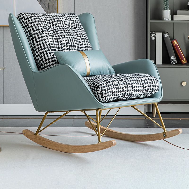 Living Room Light Luxury Rocking Chair Modern Family Lazy Sofa Chair
