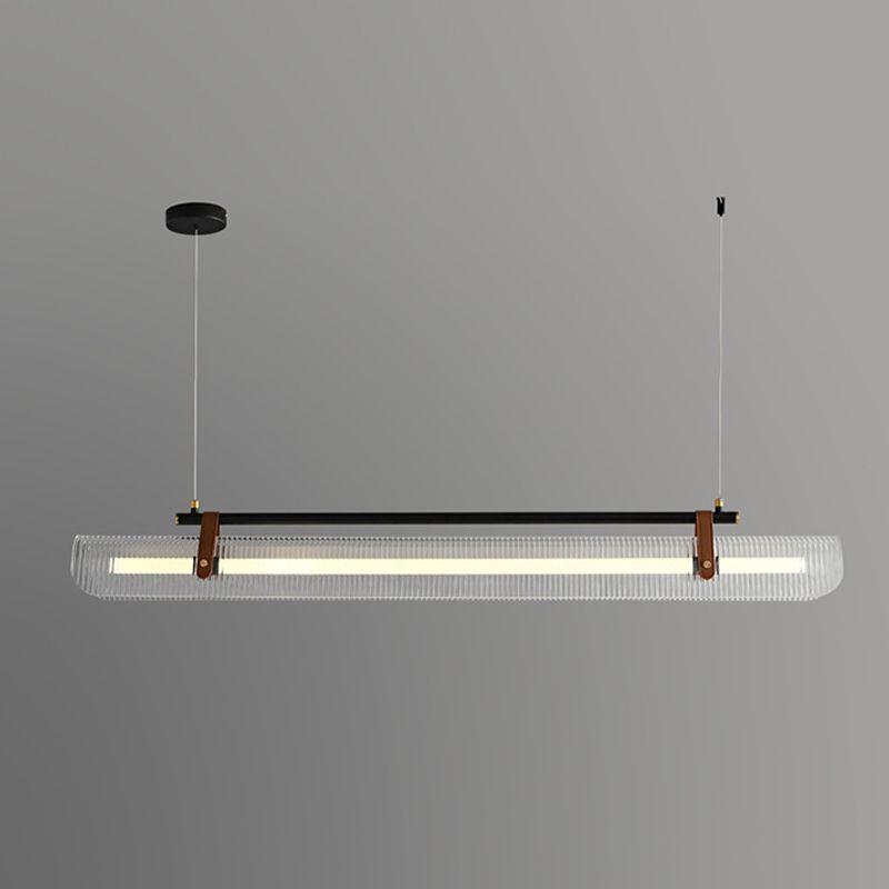 Modern LED Ceiling Light Golden/Black Kitchen Island Lighting for Dining Room