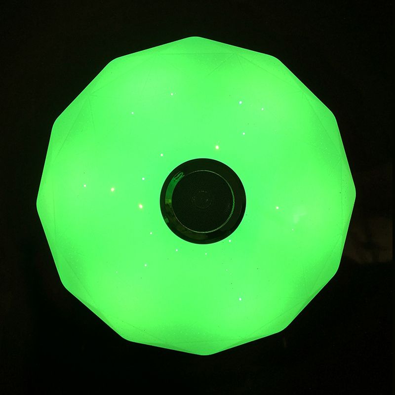 Flush Mount LED Ceiling Light Wireless Mobile Phone Control Bedroom Lighting Fixture