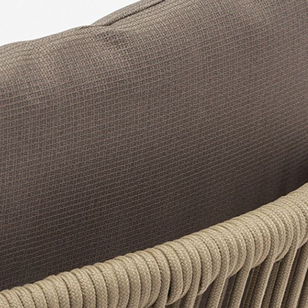 Grey Boho Style Dining Set Metal Oval 1/5/7 Pieces Dining Set