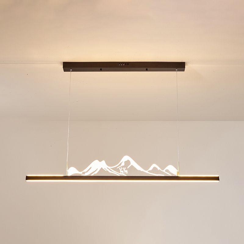 Minalismo in stile contemporaneo LEDELIE INSLANA LUCE per sala da pranzo