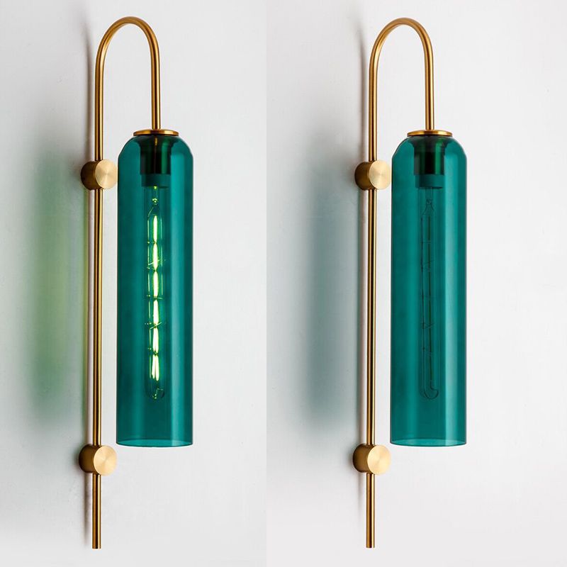 Indoor Decoration Wall Sconce Light Glass Shade Down Light for Living Room Bedroom