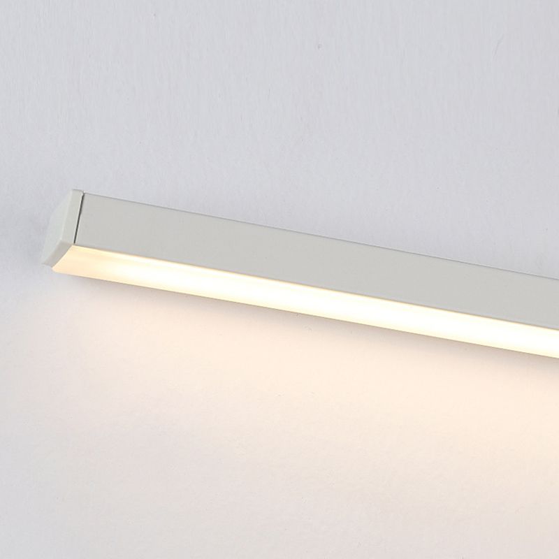 Minimal Linear Wall Mount Lamp Metal 2 Lights Wall Light Sconces