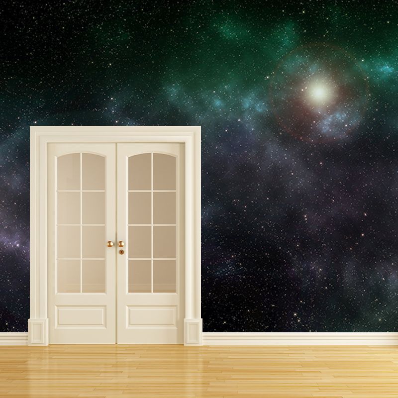 Starry Sky Resistant Mural Wallpaper Environment Friendly Sleeping Room Wall Mural