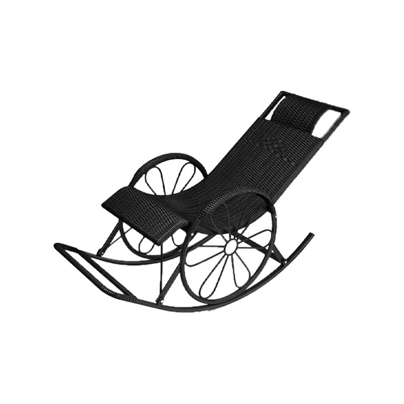 Modern Style Rattan Rocking Chair Indoor Rocking Chair for Break