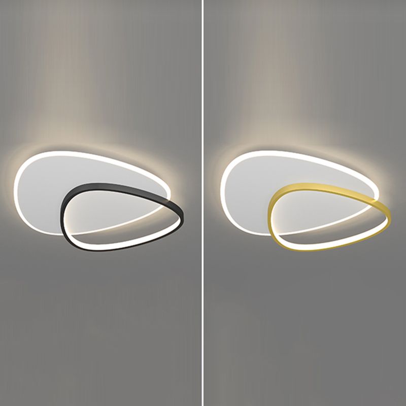 Modern Flush Mount Ceiling Light Acrylic Ceiling Lamp Fixture for Drawing Room