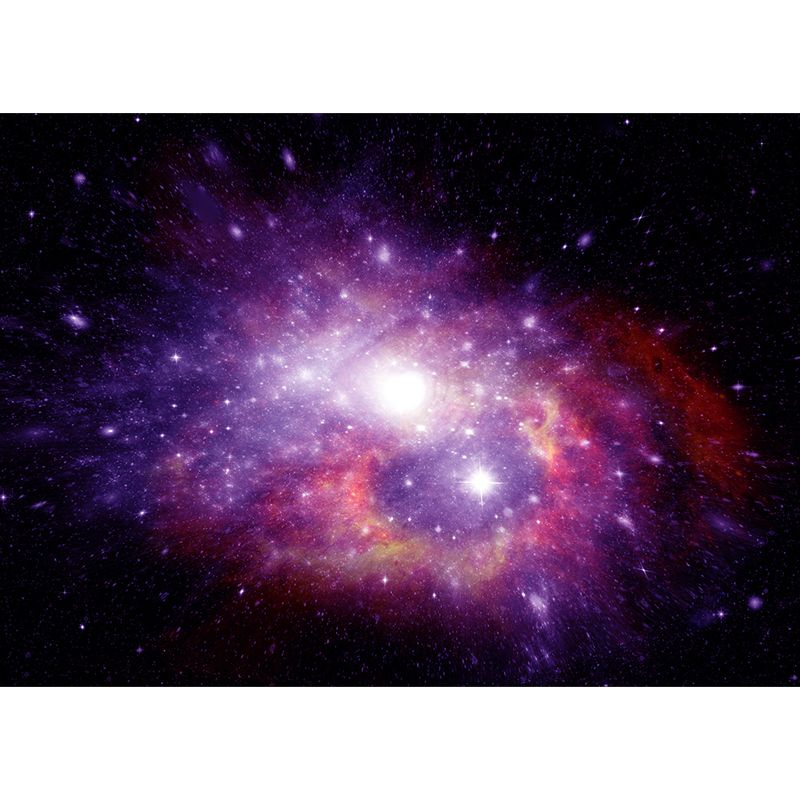 Purple Black Hole Mural Wallpaper for Decoration Modern Living Room Wall Covering