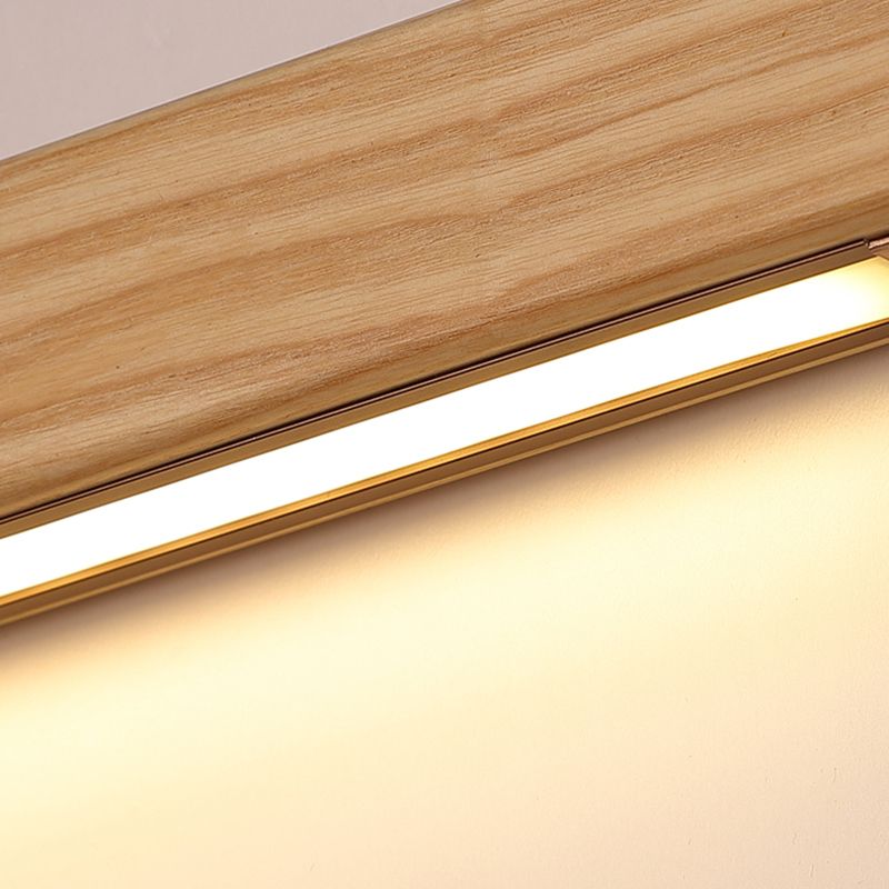 Modern Style Linear Shape Wall Sconce 1 Light Sconce Lighting for Bedroom