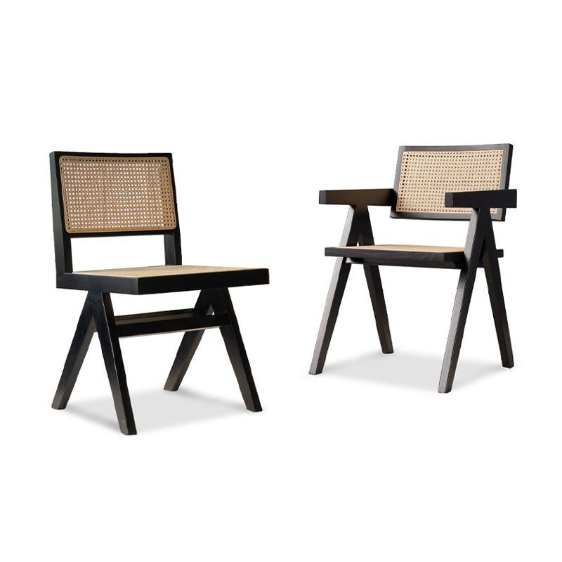 Modern Kitchen Side Dining Chairs Oak Wood Side Chairs for Home