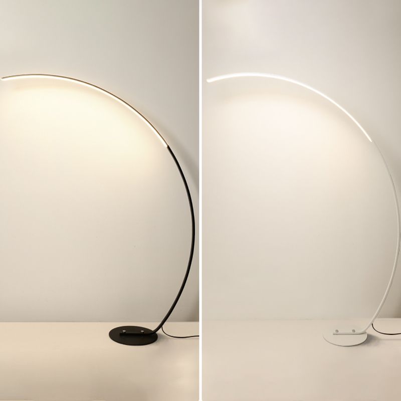 Linear 1 Light LED Floor Light Metal Nordic Modern Standard Lamp for Living Room