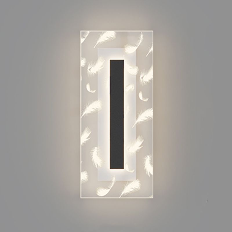 Geometry Shape Metal Wall Light Modern Style1 Light Wall Mounted Light Fixture