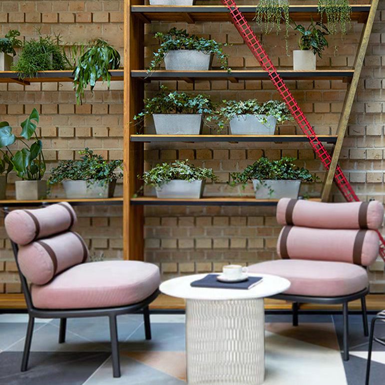 Matte Finish Boho Dining Table Set 1/2/3/5 Pcs Outdoor Dining Set