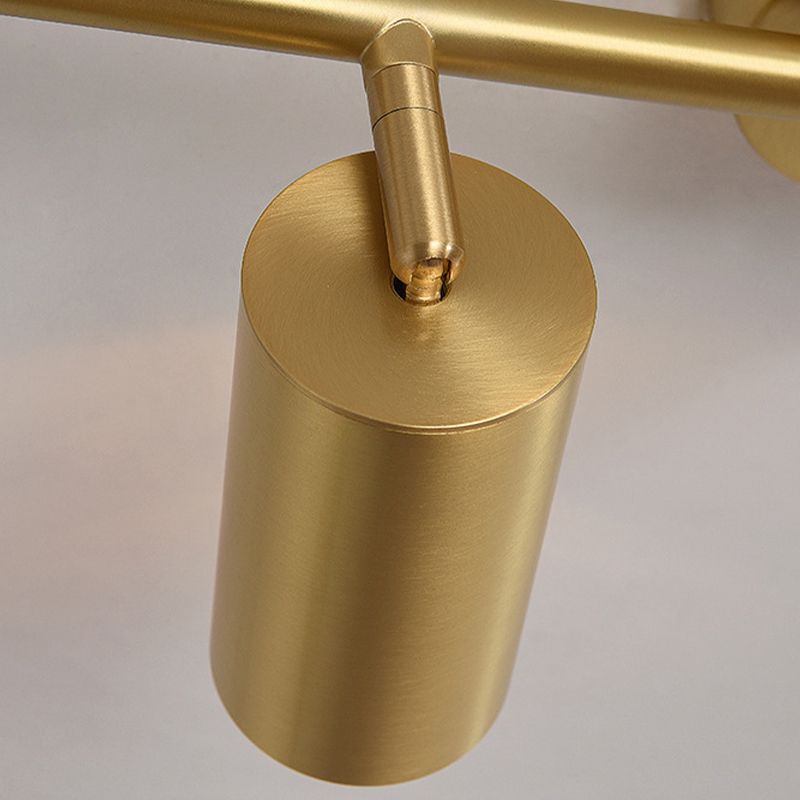 Contemporary Metal Ceiling Light Simple Flush Mount Light Fixture for Bedroom