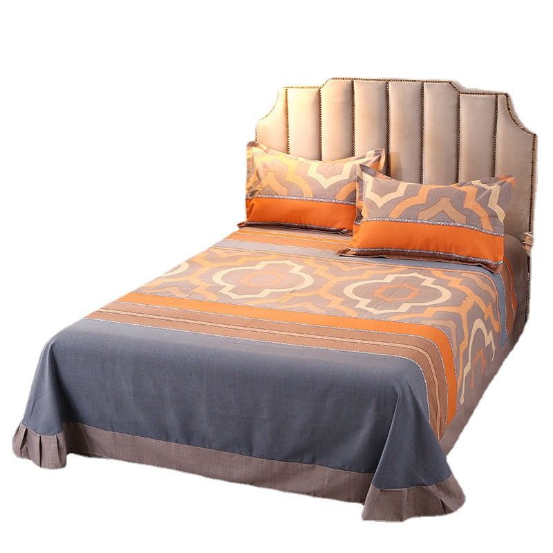 1 Piece Bed Sheet Printing Non-Pilling Soft Fade Resistant Sheet