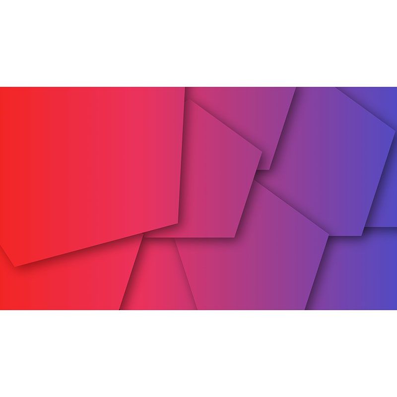 Modern Style Wall Mural Wallpaper Geometry Sitting Room Wall Mural