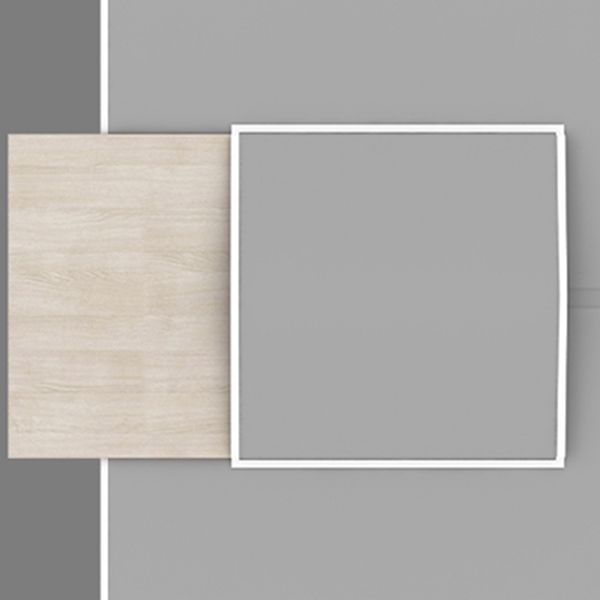 Contemporary Metal Wardrobe for Home Matte Finish Cabinet with Legs