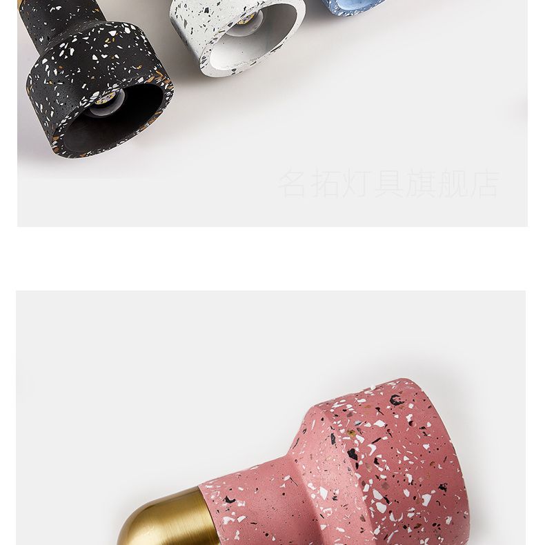 Swag Suspension Pendant Light Contemporary Style Stone Pendant Lighting Fixture