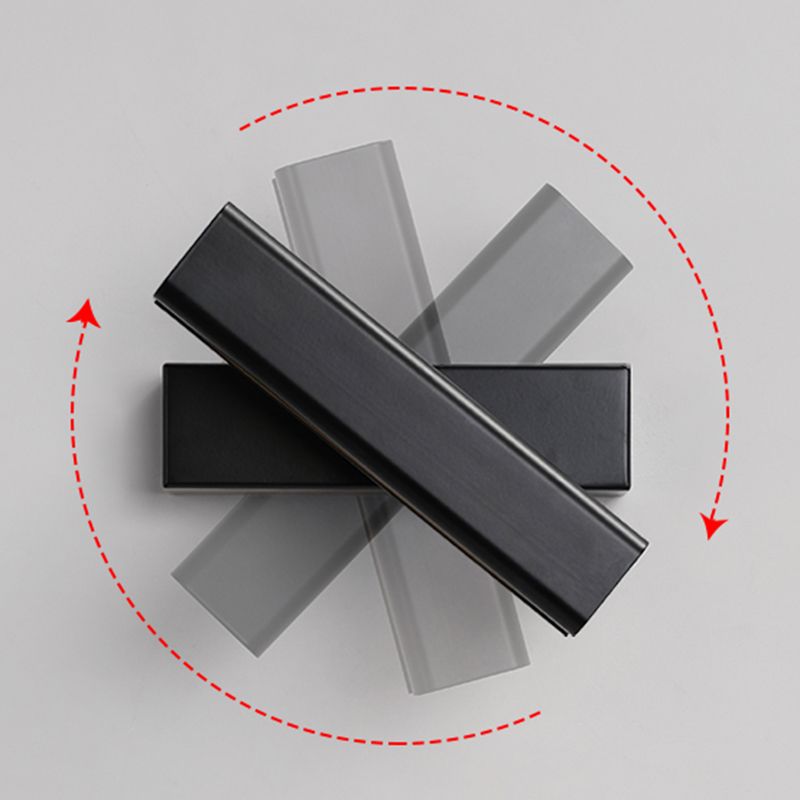 LED MODERNO LED ROTATABLE DEL ALUMINIO DEL ALUMINIO RECTANGULA LUMINACIÓN CON SOMBRA ACRYLIC