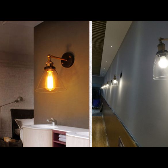 Luminaire de luminaire d'once d'ombrage en verre