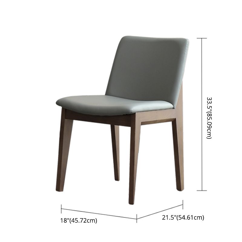 Contemporary Fixed Sintered Stone Dining Room Table with 4 Solid Wood Legs Kitchen Dining Set