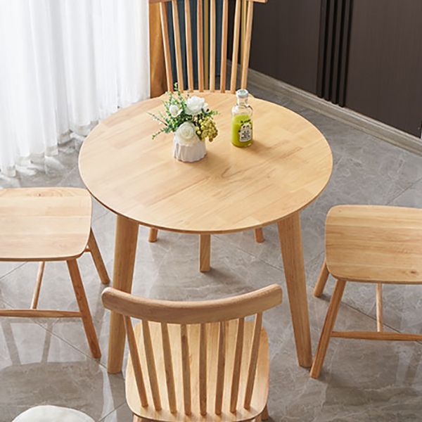 Table de restauration contemporaine pine en bois massif salle à manger meubles de maison