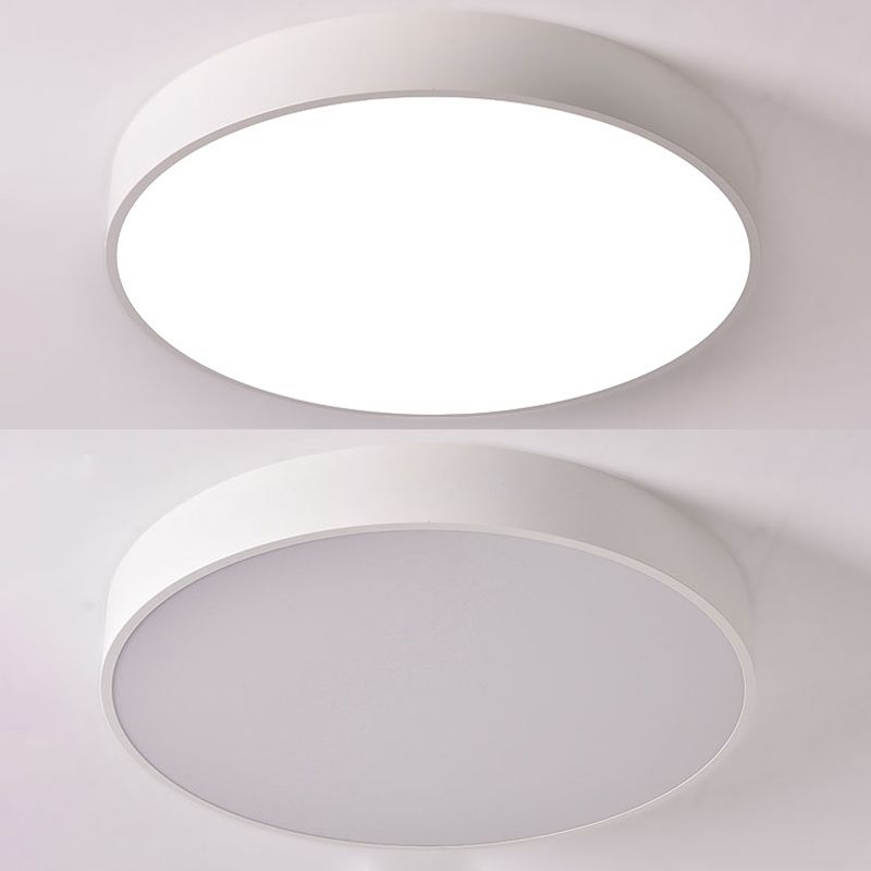 Modern Round Ceiling Flush Mount Lights Metal Flush Mount Ceiling Lighting Fixture for Office