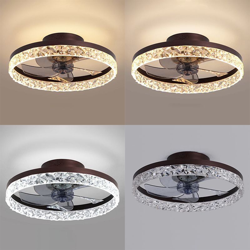 Ventils de plafond LED minimalistes modernes