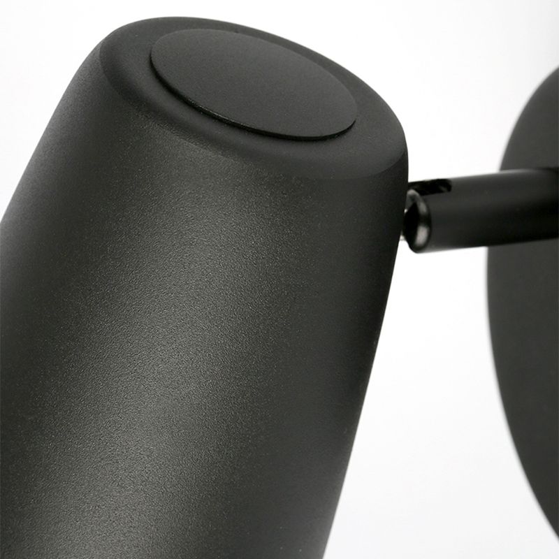 Dormitorio luminosos simples luminosos 1 iluminación de pared giratoria de metal ligero