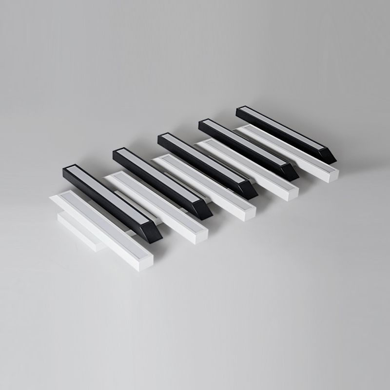 Luminaire de plafond encastré à plusieurs têtes, plafonnier LED contemporain