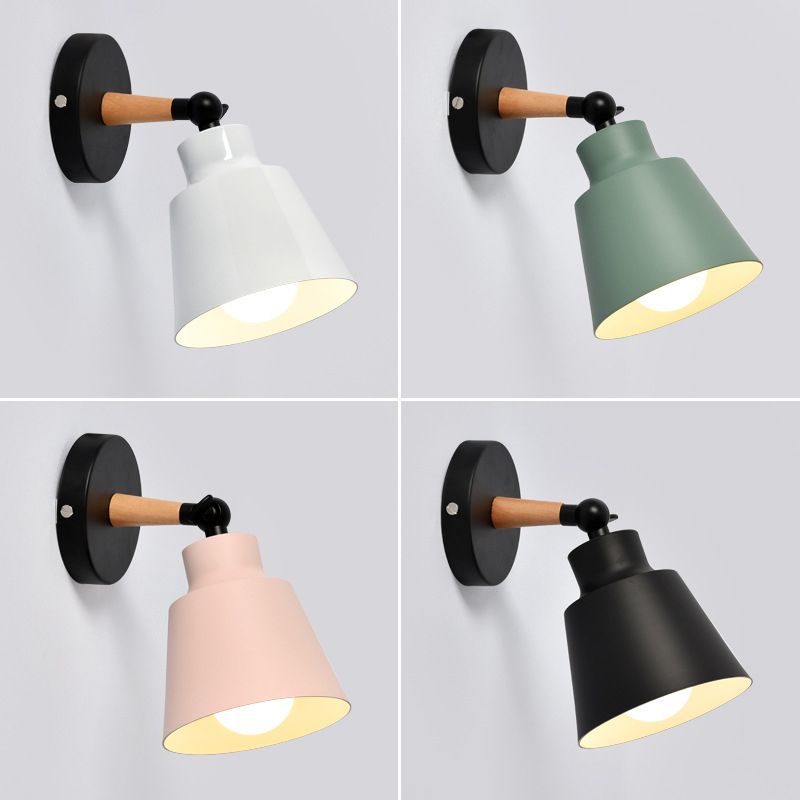 Geometric Shape Metal Sconce Light Modern Style Wall Sconce Light for Dining Room