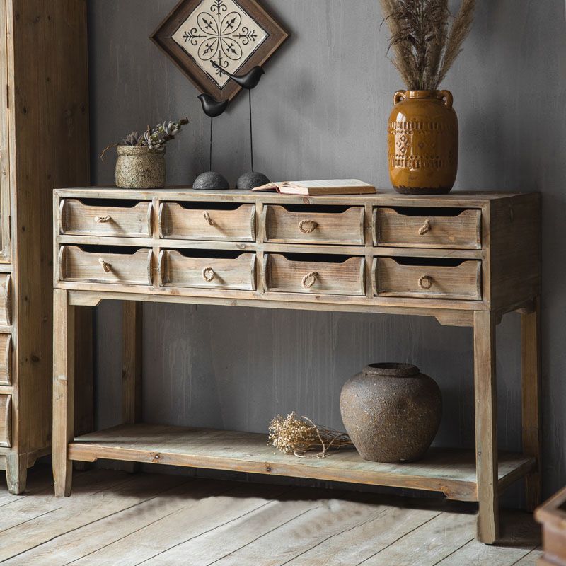 American Traditional Dresser Solid Wood Storage Chest Dresser