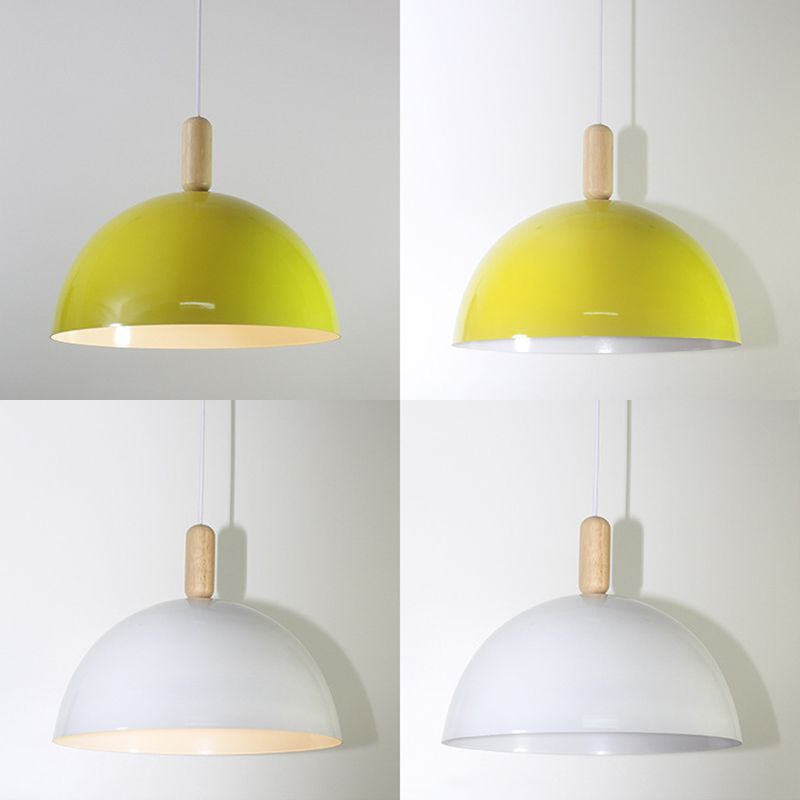 Kegelform hängende Beleuchtung moderner Metall 1 Licht Anhängerlampe für den Kindergarten