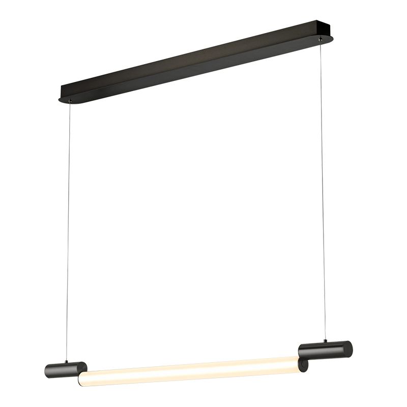 Style moderne pendentif linéaire acrylique 1 luminaire léger de l'île