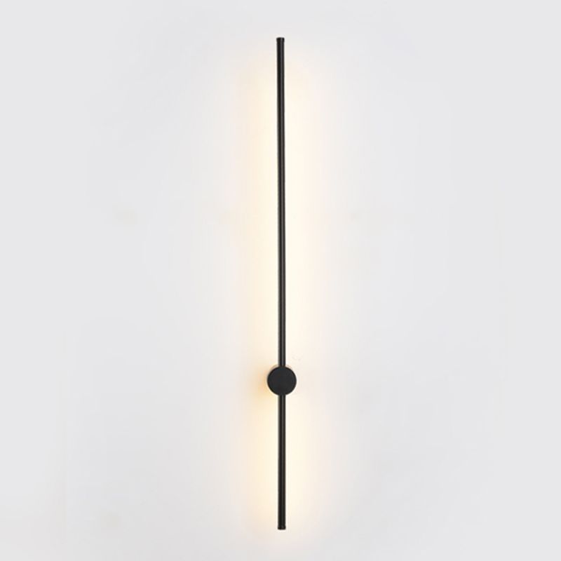 Metal Strip Wall Light Minimalist 1 Light LED Wall Sconce for Living Room