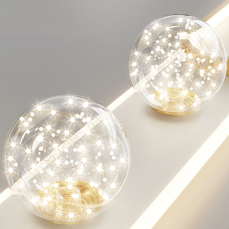 Rectangle Shape Star Sky Ceiling Lamp Modern Simple Style Aluminium Flush Mount for Balcony Aisle