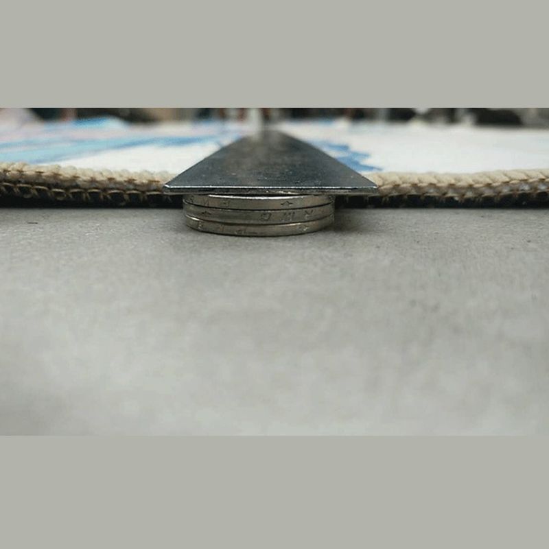 Veelkleurige vintage tapijten polyester tapijt bloemenprint binnen tapijt niet-slip steun voor woonkamer