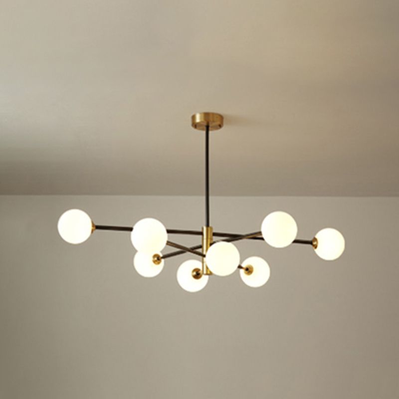 Modern Globe Chandelier Chandelier Pendant Light Glass Globe Chandelier