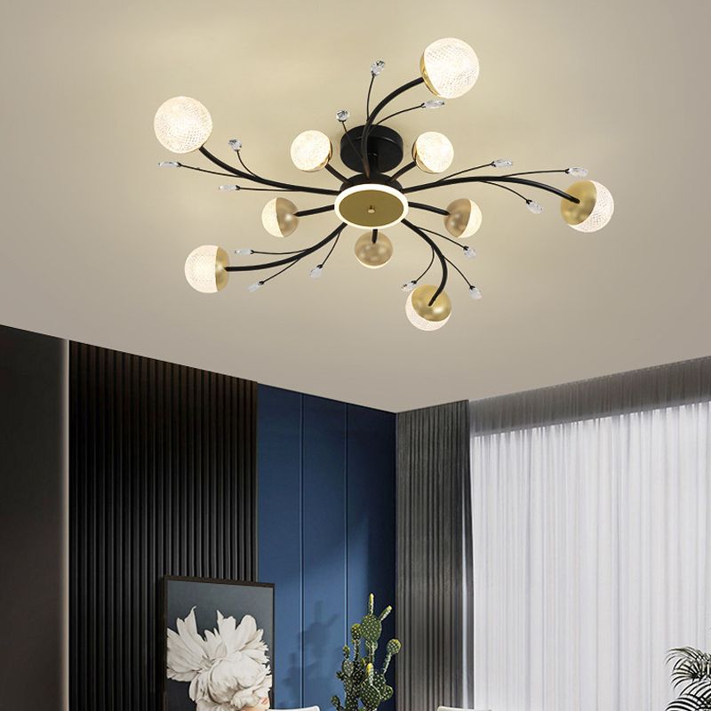 Branch Shape Flush Mount Ceiling Light Modern Fixture Flush Mount Lamp for Dining Room
