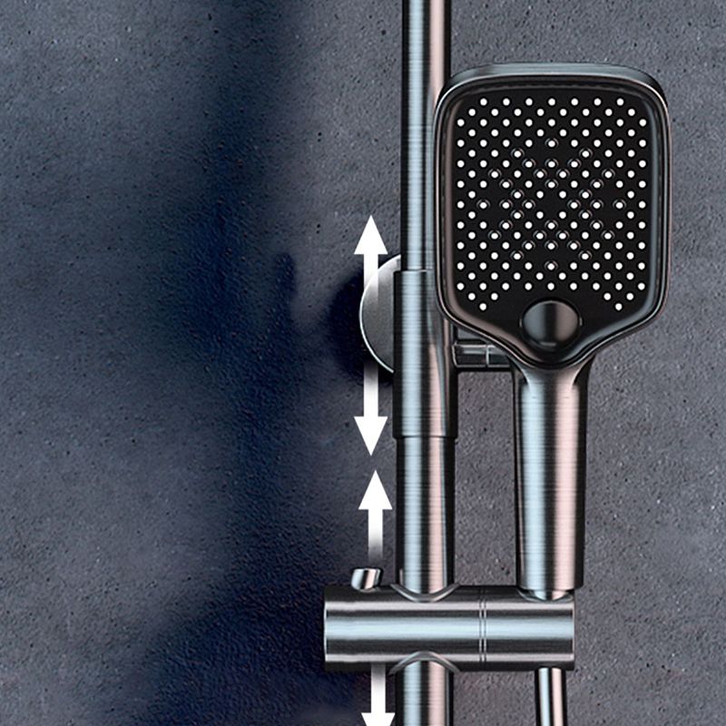 Ellipse Shower Set Intelligent Digital Display Thermostatic Shower Diamond Button