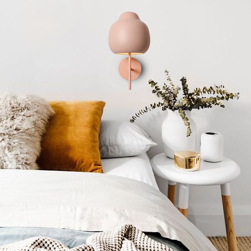 Nordic Aluminum Wall Armed Sconce Single Light Unique Wall Sconce