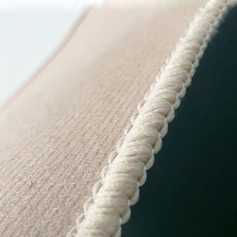 Brown Modern Rug Polyester Stripe Rug Non-Slip Backing Rug for Drawing Room