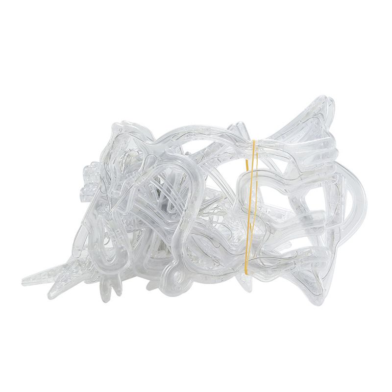 Christmas Tree and Deer Starry Light Strip Nordic Plastic Clear LED String Light for Bedroom