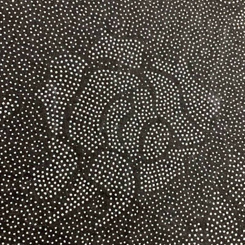 Roter Ton Vintage-Fläche Teppich Polyester Ethnischer Druck Teppich nicht rutschfestem Innenteppich für Wohnzimmer