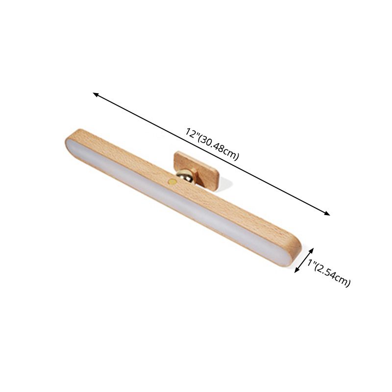 Fun a parete da muro del bagno Nordico di farsaliero a led oblunga magnetica