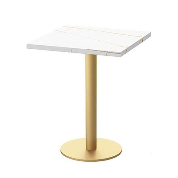 Industrial Style Dining Table Sintered Stone Table for Dining Room