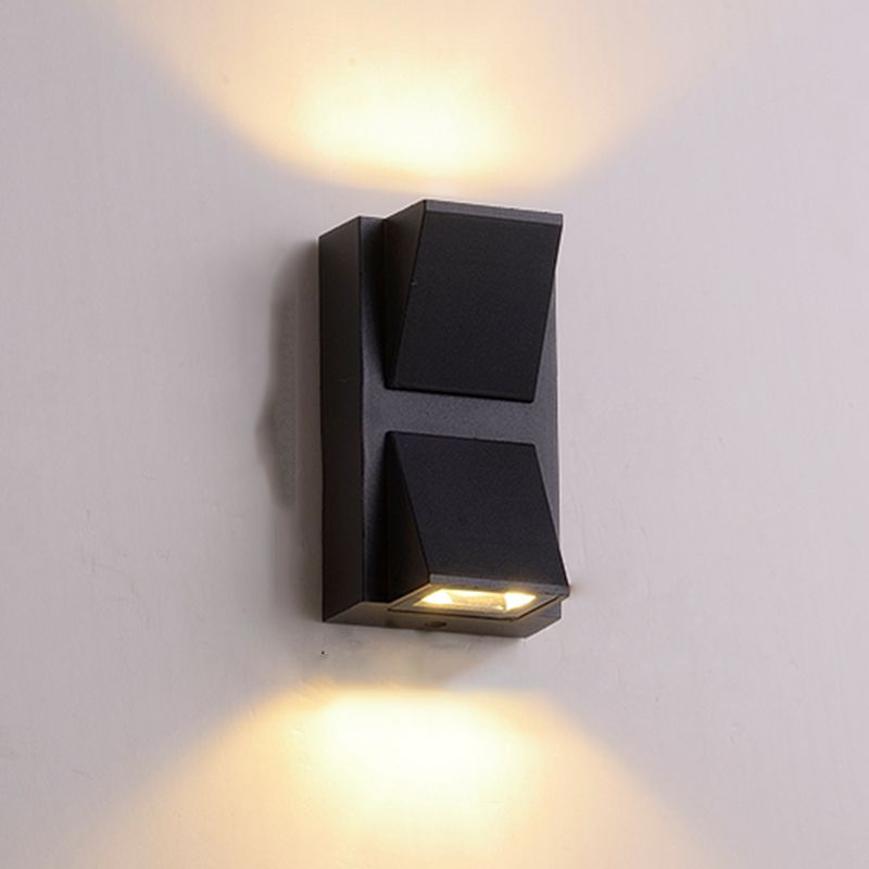 Wandleuchte minimalistische LED -Metallwand montiertes Licht montiert