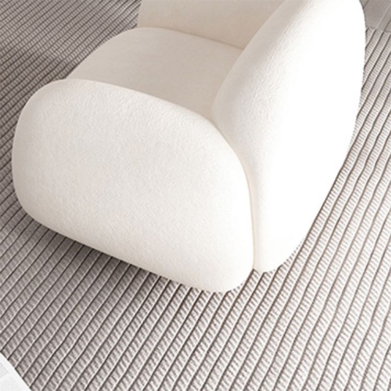 Modern Sofa with Tight Back and Square Arm for Living Room 27.56" High